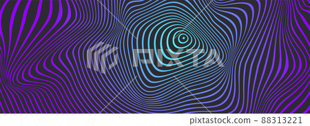 Distortion lines background. Distort stripes Distortion lines background. Distort stripes 88313221