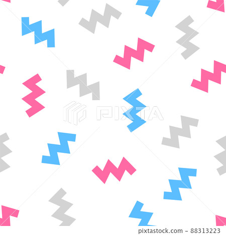 Memphis geometric seamless pattern 88313223