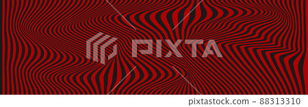 Distortion lines background. Distort stripes, abstract modern pattern Distortion lines background. Distort stripes, abstract modern pattern 88313310