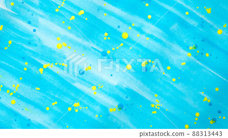 Watercolor and splash Watercolor and splash 88313443