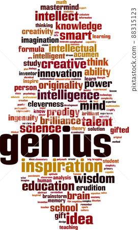 Genius word cloud Genius word cloud 88315123