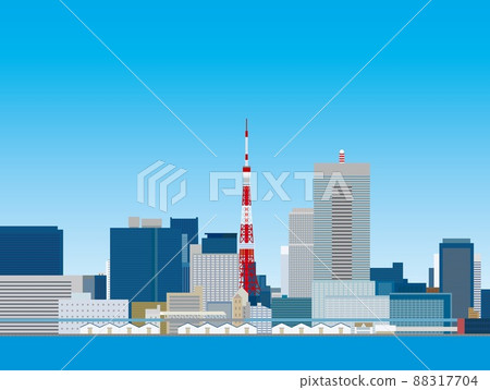 Tokyo Tokyo Tower cityscape 88317704