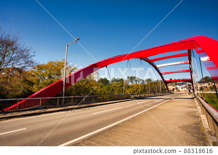 Hanamigawa Benten Bridge Hanamigawa Benten Bridge 88318616