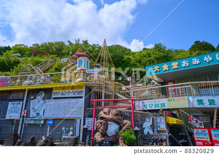 Spring sightseeing spots in Mt. Tsukuba, Ibaraki Prefecture Gama Cave, Gamaland 88320829