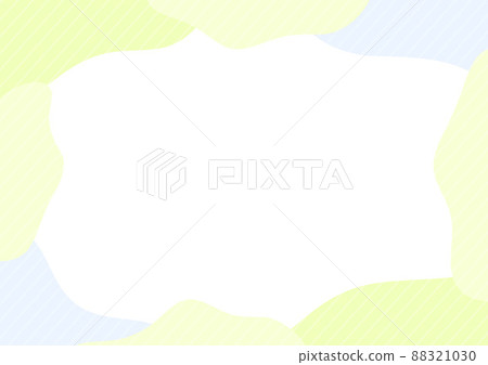 Background fluffy frame stripe green 88321030