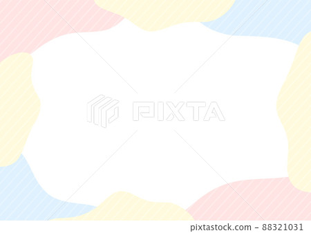 Background fluffy frame stripes Background fluffy frame stripes 88321031