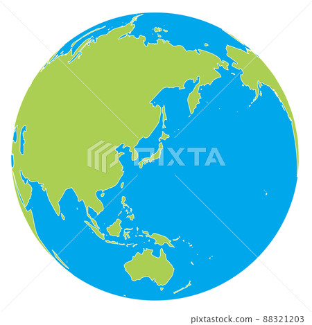 地球,日本/亞洲/大洋洲 地球,日本/亞洲/大洋洲 88321203