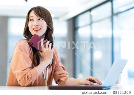 Business office engineer shooting cooperation: WEEK Shibadaimon (Sun Frontier Fudousan) 88321269