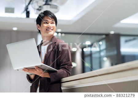 Business office engineer shooting cooperation: WEEK Shibadaimon (Sun Frontier Fudousan) 88321279
