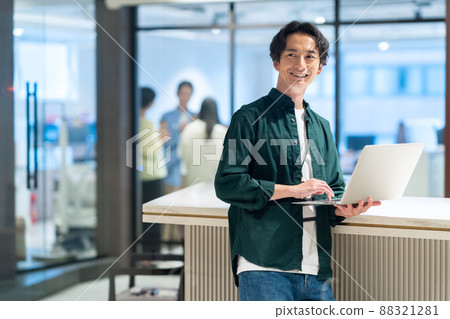 Business office engineer shooting cooperation: WEEK Shibadaimon (Sun Frontier Fudousan) 88321281