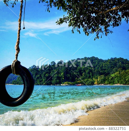 馬來西亞邦咯島的海灘 88322731