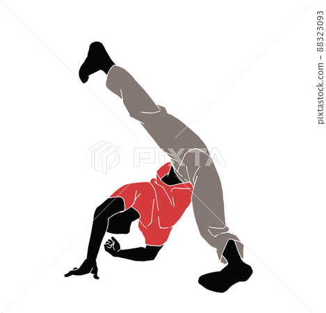 男子跳霹靂舞 男子跳霹靂舞 88323093