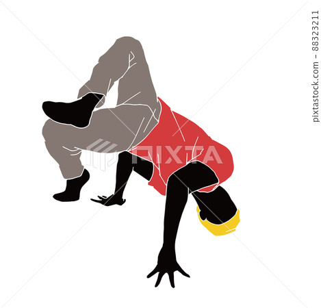 Men dancing breakdance Men dancing breakdance 88323211