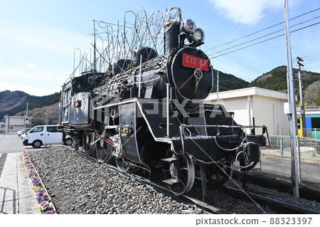 停在日立醍醐的C12型蒸汽機車 停在日立醍醐的C12型蒸汽機車 88323397