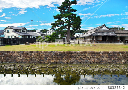 Arai-sekisho (Imagiri-sekisho) face bansho and ferryboat revetment: Hamamatsu City 88323842