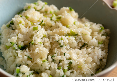 Turnip leaf rice Turnip leaf rice 88325081