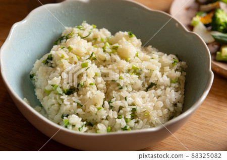 Turnip leaf rice Turnip leaf rice 88325082