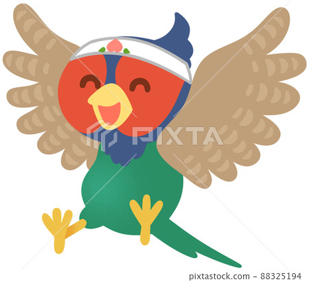 裹著桃子頭帶的雉雞 88325194