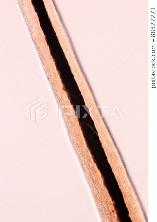 Characteristics of Hair cell of human under microscope view for education in laboratory. 88327271