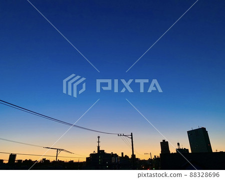 City dawn 88328696