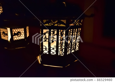 Lanterns of Kasuga Taisha Shrine 88329460