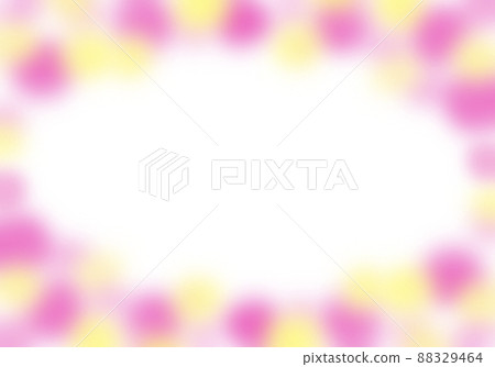 Soft colorful frame of pink and yellow Soft colorful frame of pink and yellow 88329464