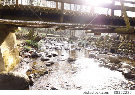 Light over the bridge 88332223