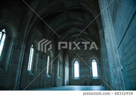 Inside the Palais des Papes in Provence, Southern France (Avignon, France) 88332459