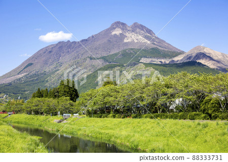Yufuin in spring 88333731