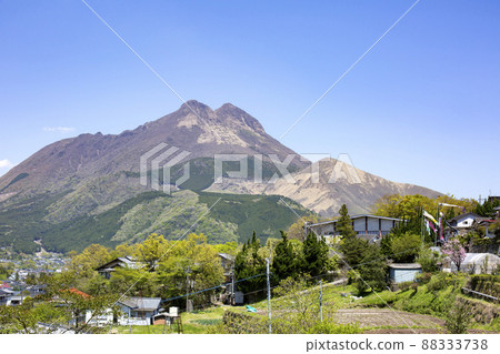 Yufuin in spring 88333738