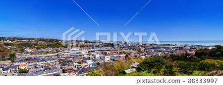 View from Mt. Ishigaki, Odawara City [Landscape of Kanagawa Prefecture] 88333997