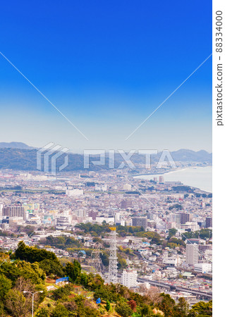 View from Mt. Ishigaki, Odawara City [Landscape of Kanagawa Prefecture] 88334000