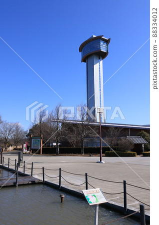 Ancient Lotus Village Observation Tower in Gyoda City, Saitama Prefecture 88334012