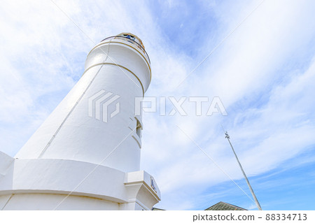 靜岡縣御前崎市初春的御前崎燈塔 88334713