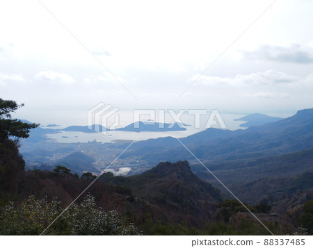 從 Kankakei 索道頂部觀看 從 Kankakei 索道頂部觀看 88337485