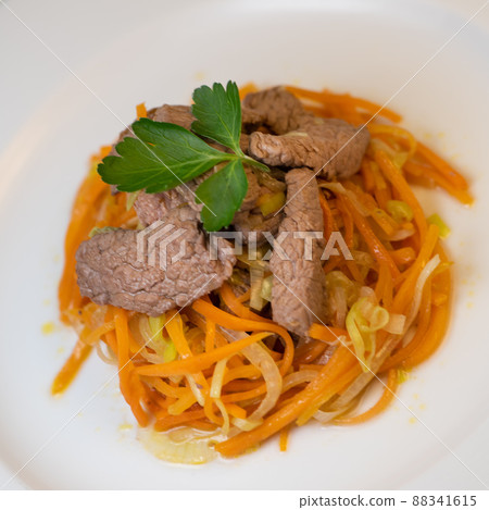wok, Boeuf, CAROTTE 88341615
