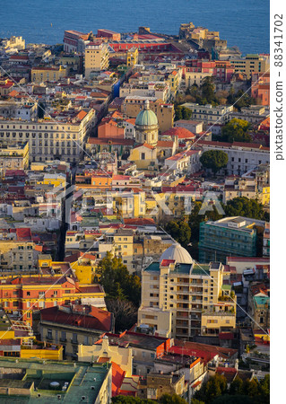 Italy, Campania, Naples, historical centre classified as World Heritage by UNESCO, general view of Italy, Campania, Naples, historical centre classified as World Heritage by UNESCO, general view of 88341702