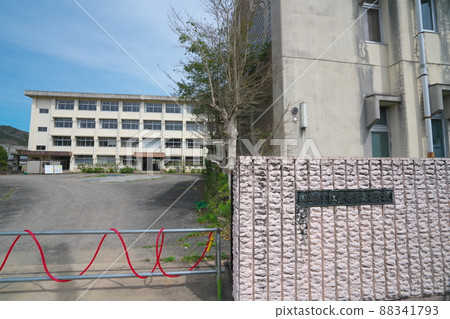[Closed school] Scenery of Okayama Prefectural Emi Commercial High School 2 Mimasaka City, Okayama Prefecture 88341793