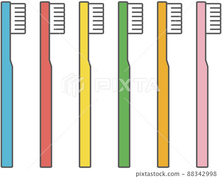 各種顏色的牙刷套裝 各種顏色的牙刷套裝 88342998