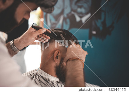 barber, haircut, man 88344455