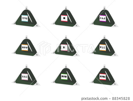 便利店飯糰插畫集 88345828