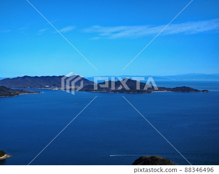 View from Mt. Takami, Mukaishima 88346496