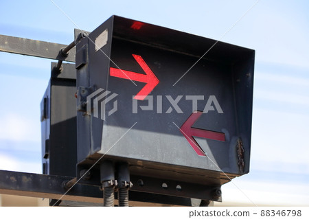Railroad crossing alarm image Railroad crossing alarm image 88346798