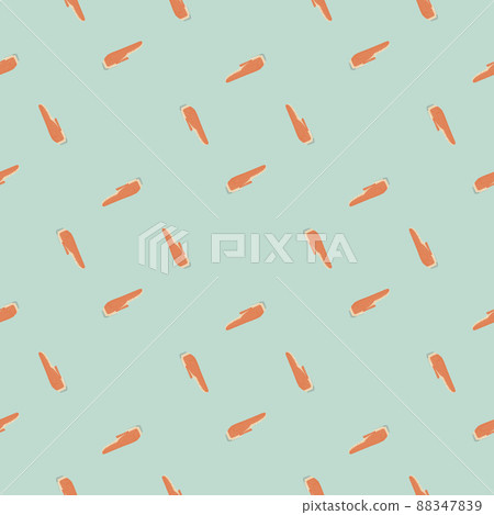 Clippers seamless pattern on. Vintage barber shops elements in doodle style. 88347839