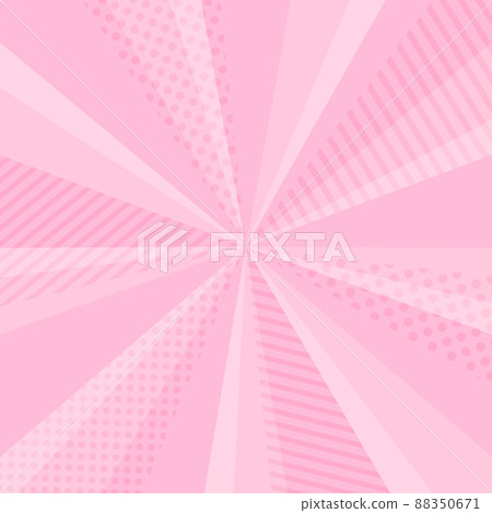 帶有粉色圖案的時尚旭日集中線條背景材料 帶有粉色圖案的時尚旭日集中線條背景材料 88350671