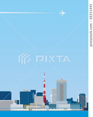 東京東京塔城市景觀飛機 88351445