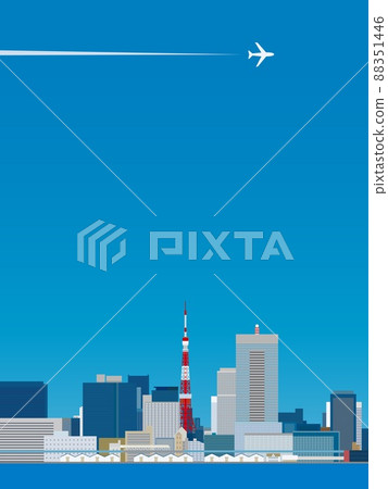 東京東京塔城市景觀飛機 東京東京塔城市景觀飛機 88351446