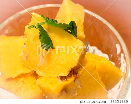 Indian dessert mango kulfi 88351589