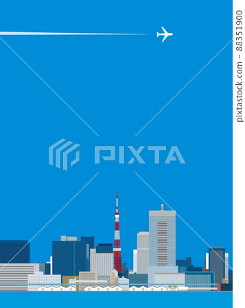 東京東京塔城市景觀飛機 88351900