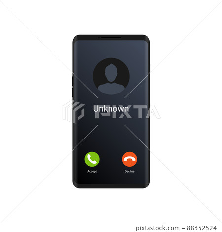 Phone mobile screen mockup interface. Smartphone ui template telephone home screen call display Phone mobile screen mockup interface. Smartphone ui template telephone home screen call display 88352524
